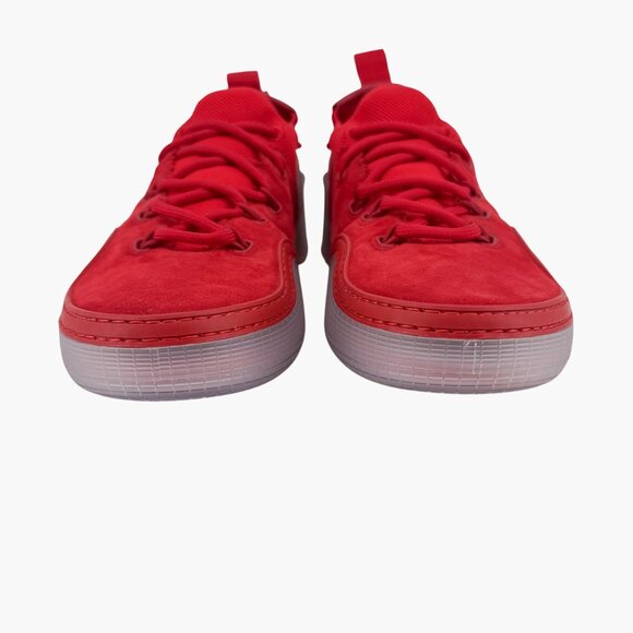 Christian Louboutin Arpoador Red Drawstring Sock Sneakers Size 41 US 11 Women 65 - Picture 6 of 15